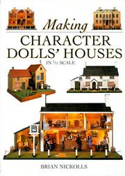 Cover of: Making Character Dolls' Houses in 1/12 Scale