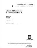 Cover of: Ultrafast phenomena in semiconductors IV | 
