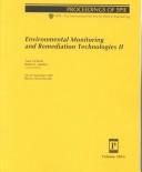 Cover of: Environmental monitoring and remediation technologies II | 