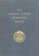 Cover of: A history of the first half-century of the National academy of sciences, 1863-1913 by National Academy of Sciences U.S.