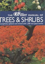 Cover of: Hillier Manual of Trees & Shrubs