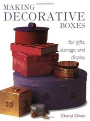 Cover of: Making Decorative Boxes