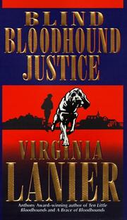 Cover of: Blind Bloodhound Justice (Bloodhound (Paperback))