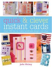 Cover of: Quick & Clever Instant Cards