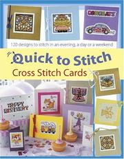 Cover of: Quick to Stitch Cross Stitch Cards by Sue Cook