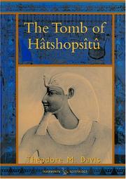 Cover of: The Tomb of Hatshopsitu
