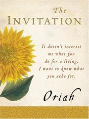 Cover of: The Invitation (Plus) by Oriah, Oriah