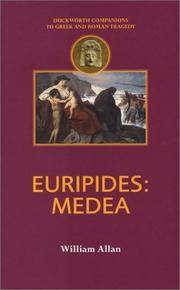 Cover of: Euripides: Medea (Duckworth Companions to Greek & Roman Tragedy) (Duckworth Companions to Greek & Roman Tragedy)