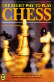 Cover of: The Right Way to Play Chess