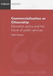 Cover of: Commercialization or Citizenship (Fabian Ideas)