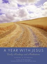 Cover of: A Year with Jesus by Eugene H. Peterson