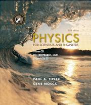 Cover of: Physics for Scientists and Engineers, Volume 2B by Paul A. Tipler, Gene Mosca