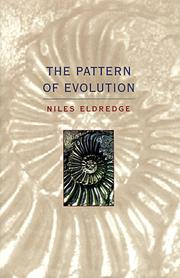 Cover of: The pattern of evolution by Niles Eldredge