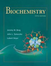 Cover of: Biochemistry (Chapters 1-34) by Jeremy M. Berg, John L. Tymoczko, Lubert Stryer