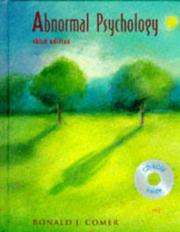 Cover of: Abnormal psychology by Ronald J. Comer
