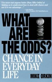 Cover of: What Are The Odds?: Chance In Everyday Life