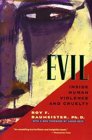 Cover of: Evil by Roy F. Baumeister