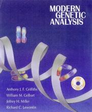 Cover of: Modern Genetic Analysis by Griffiths (Undifferentiated), William M. Gelbart, Jeffrey H. Miller, Richard C. Lewontin, Anthony J. F. Griffiths
