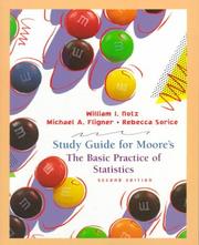 Cover of: Student Study Guide for The Basic Practics of Statistics