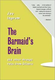 Cover of: The Barmaid's Brain by Jay Ingram