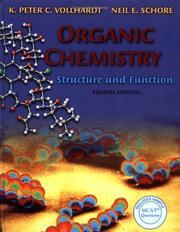 Cover of: Organic Chemistry Structure and Function by Peter Vollhardt, Neil E. Schore