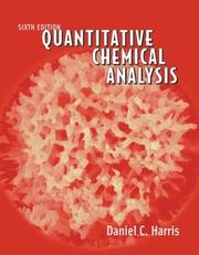 Cover of: Quantitative Chemical Analysis by Daniel C. Harris