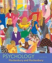 Cover of: Psychology by Don H. Hockenbury