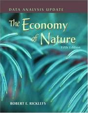 Cover of: The Economy of Nature by Robert E. Ricklefs