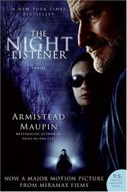 Cover of: Night Listener, The tie-in by Armistead Maupin