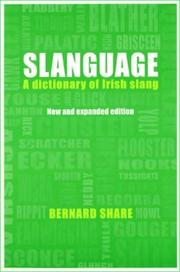 Cover of: Slanguage by Bernard Share