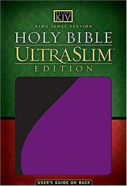 Cover of: KJV Ultraslim Bible | KJV TRANSLATION