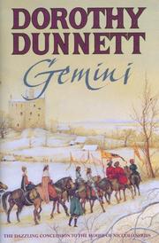 Cover of: Gemini  by Dorothy Dunnett