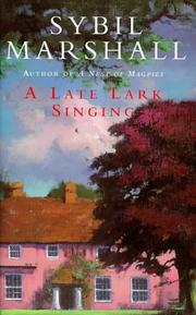 Cover of: A Late Lark Singing
