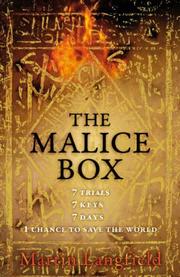 Cover of: Malice Box (SIGNED)