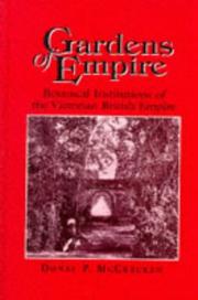 Cover of: Gardens of empire by Donal P. McCracken