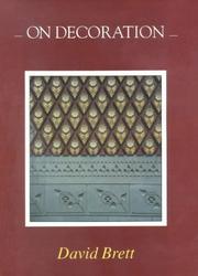 Cover of: On decoration