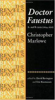 Cover of: Doctor Faustus (The Revels Plays) by Christopher Marlowe