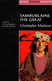 Cover of: Tamburlaine (The Revels Plays) by Christopher Marlowe