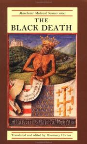 Cover of: The Black death by translated and edited by Rosemary Horrox.