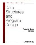 Cover of: Data structures and program design by Robert L. Kruse