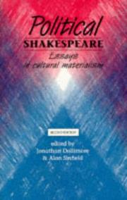 Cover of: Political Shakespeare by 