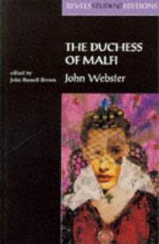 Cover of: The Duchess of Malfi by John Webster