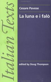 Cover of: La luna e i falò by Pavese, Cesare.