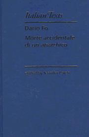 Cover of: Morte accidentale di un anarchico by Dario Fo