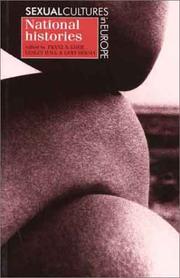 Cover of: Sexual Cultures in Europe, Volume I: National Histories (Sexual Cultures of Europe)