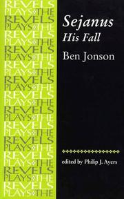 Cover of: Sejanus, His Fall (The Revels Plays)