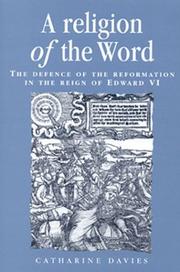 Cover of: A Religion of the Word by Catharine Davies