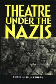 Cover of: Theatre Under the Nazis