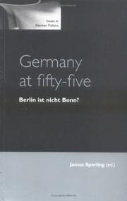 Cover of: Germany at Fifty-Five by James Sperling