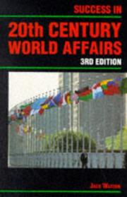 Cover of: Success in 20th Century World Affairs (Success Studybooks)